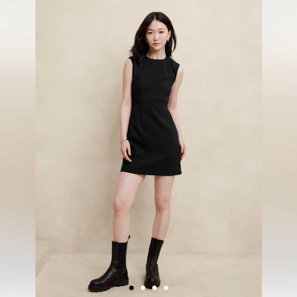 NWT Banana Republic Black Sleeveless Dress